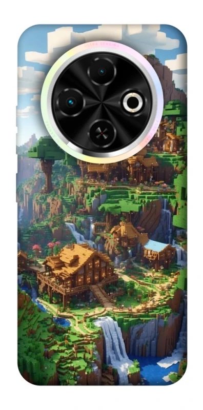 Чохол на TECNO Spark 30C Minecraft universe фото 1 з 1