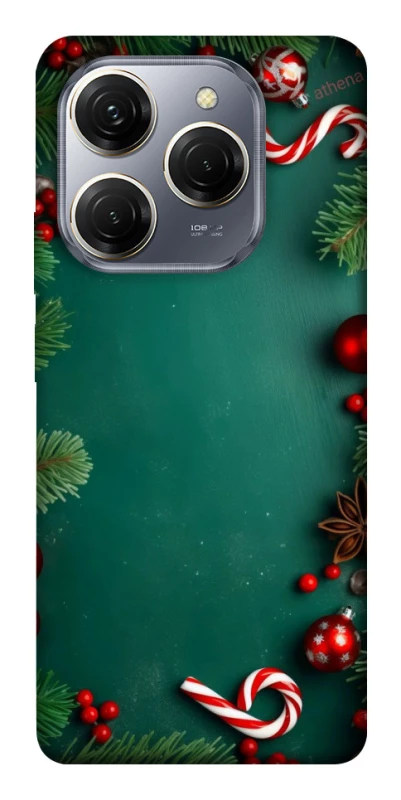 Чохол на TECNO Spark 20 Pro Новорічний v35 фото 1 з 1