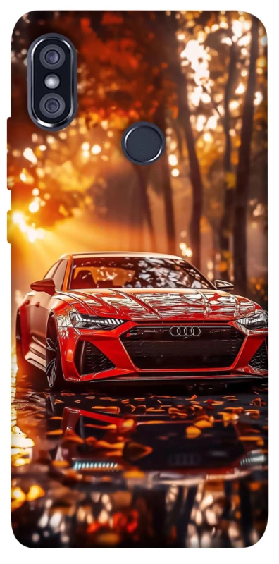 Чохол на Xiaomi Redmi Note 5 Pro / Note 5 (AI Dual Camera) Audi at sunset фото 1 з 1