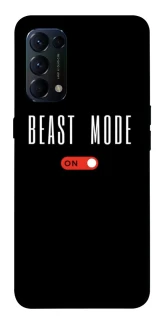 Чехол на Oppo Reno 5 4G Beast mode фото 1 из 1