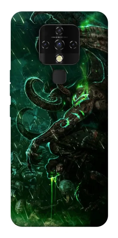 Чохол на TECNO Camon 16 SE Warcraft Illidan v2 фото 1 з 1