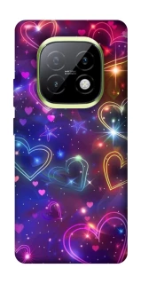 Чохол на Realme Narzo 70 Turbo Drawn hearts фото 1 з 1