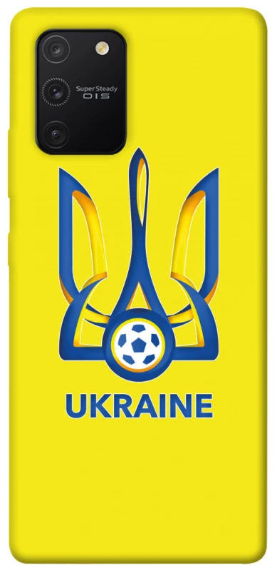 Чехол на Samsung Galaxy S10 Lite Футбольный Герб фото 1 из 1