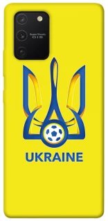 Чехол на Samsung Galaxy S10 Lite Футбольный Герб фото 1 из 1