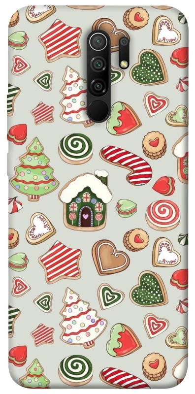 Чохол на Xiaomi Redmi 9 Новорічний v7 фото 1 з 1