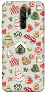 Чехол на Xiaomi Redmi 9 Новогодний v7 фото 1 из 1