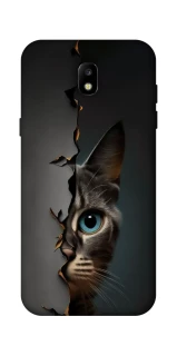 Чехол на Samsung Galaxy J5 (2017) Кот-подглядыватель v2 фото 1 из 1