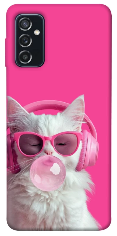 Чохол на Samsung Galaxy M52 Pink kitty фото 1 з 1