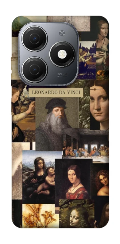 Чехол на TECNO Spark 20 Leonardo da Vinci фото 1 из 1