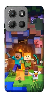 Чехол на Motorola Moto G15 4G Minecraft game фото 1 из 1
