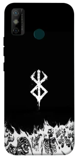 Чехол на TECNO Spark 6 Go Berserk skeletons фото 1 из 1