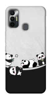 Чохол на TECNO Spark 7 Four pandas фото 1 з 1