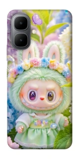 Чохол на Infinix Smart 10 Labubu & Flowers ver.2 фото 1 з 1