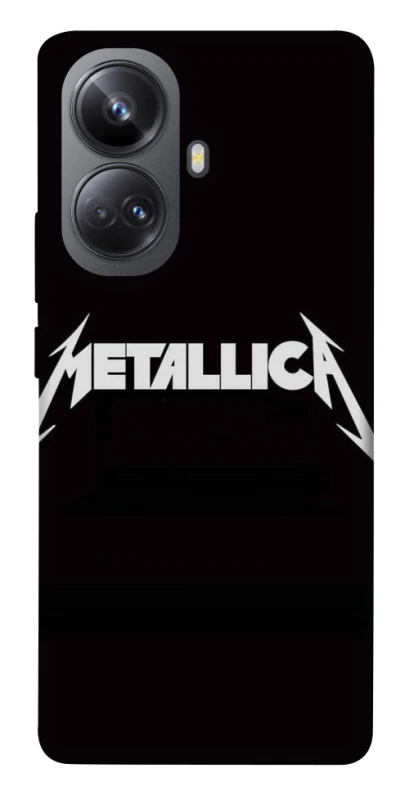 Чехол на Realme 10 Pro+ Metallica logo фото 1 Чехол на Realme 10 Pro+ Metallica logo фото 1 из 1