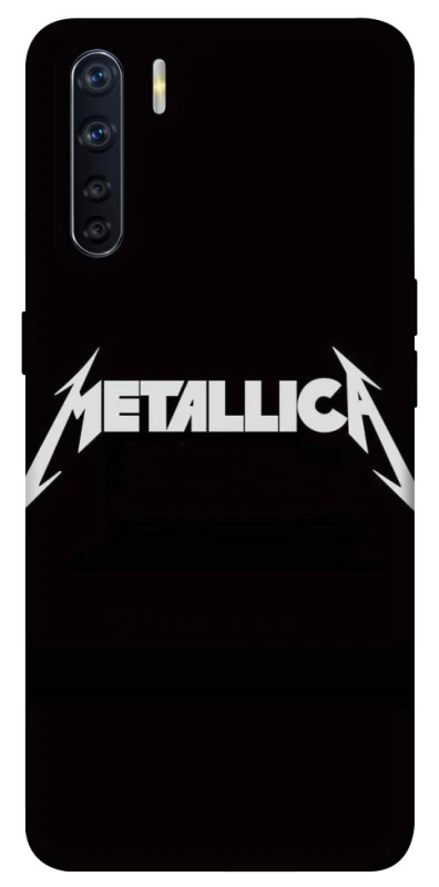 Чохол на Oppo A91 Metallica logo фото 1 з 1