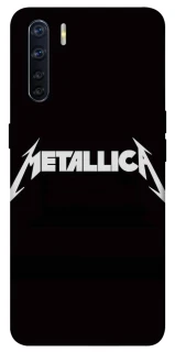 Чехол на Oppo A91 Metallica logo фото 1 из 1