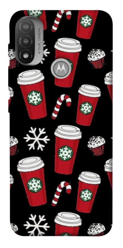 Чохол на Motorola Moto E20 Новорічний v40 фото 1 з 1