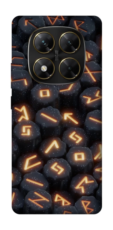 Чехол на Xiaomi Poco X7 Огненые руны фото 1 из 1