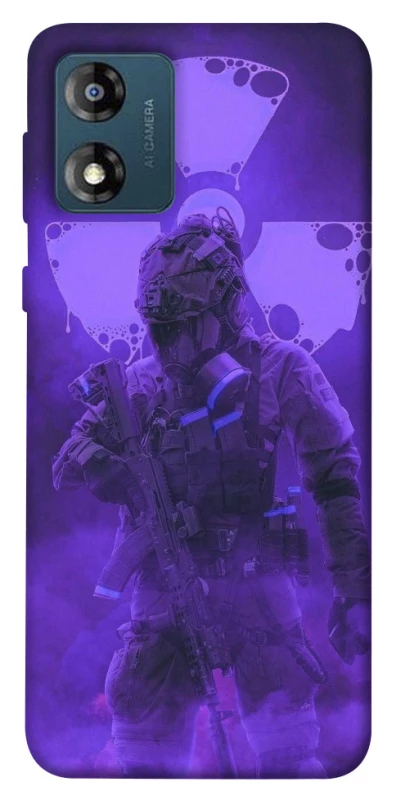 Чохол на Motorola Moto E13 Радіація v6 фото 1 з 1