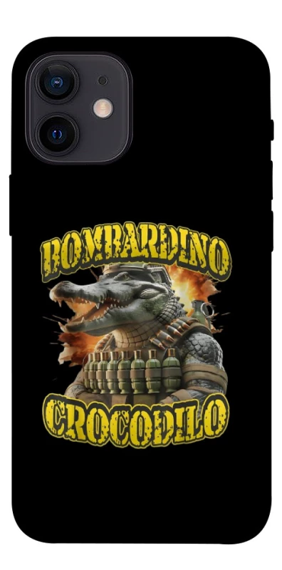 Чохол на Apple iPhone 12 mini (5.4") Bombardino Crocodilo фото 1 з 1