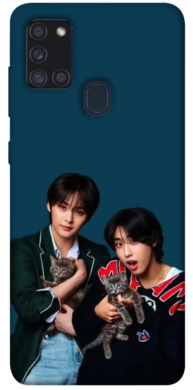Чохол на Samsung Galaxy A21s Lee Know and Han - Stray Kids фото 1 з 1