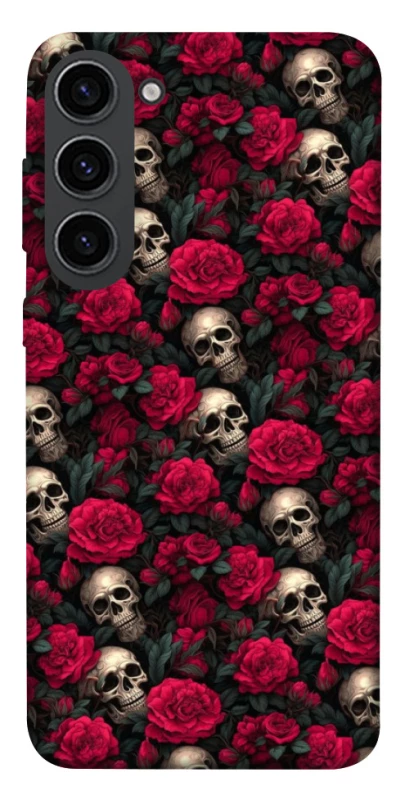 Чохол на Samsung Galaxy S23 Черепа та рози фото 1 з 1
