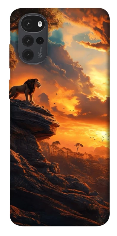 Чохол на Motorola Moto G22 lion king фото 1 з 1