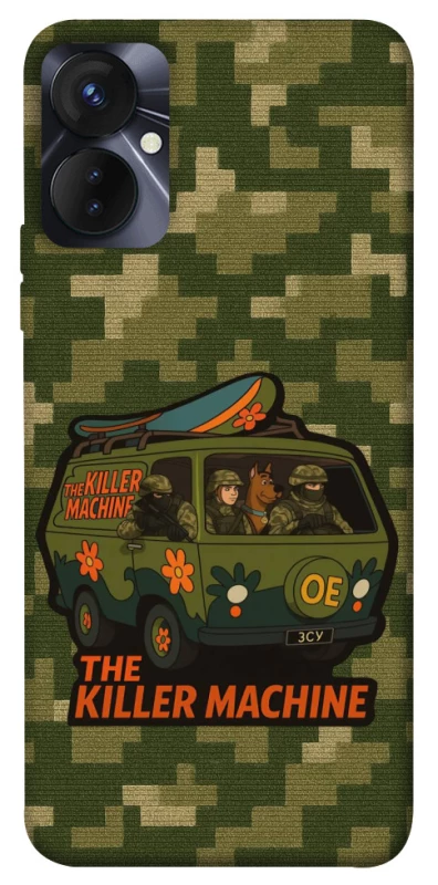 Чохол на TECNO Spark 9 Pro Funny machine фото 1 з 1