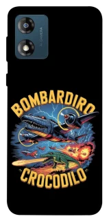 Чехол на Motorola Moto E13 Bombardino Crocodilo v2 фото 1 из 1