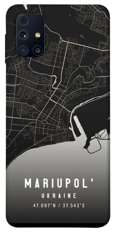 Чехол на Samsung Galaxy M31s Mariupol map фото 1 из 1