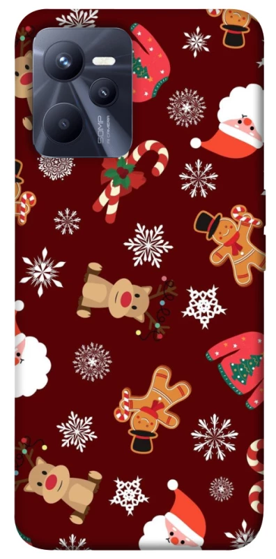 Чехол на Realme C35 Новогодний v6 фото 1 из 1