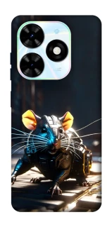 Чехол на TECNO Spark Go 2024 Cyber rat фото 1 из 1