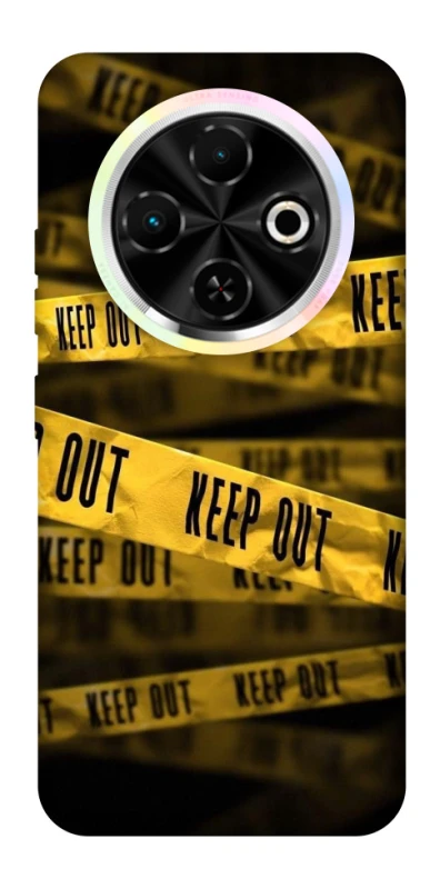 Чехол на TECNO Spark 30C keep out фото 1 из 1