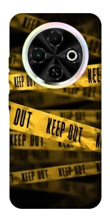 Чохол на TECNO Spark 30C keep out фото 1 з 1