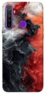 Чохол на Realme 5 Black and Red фото 1 з 1