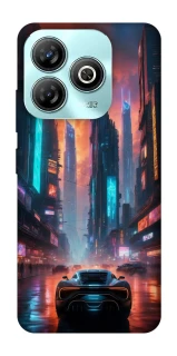 Чехол на ZTE Blade A75 4G Cyber city фото 1 из 1