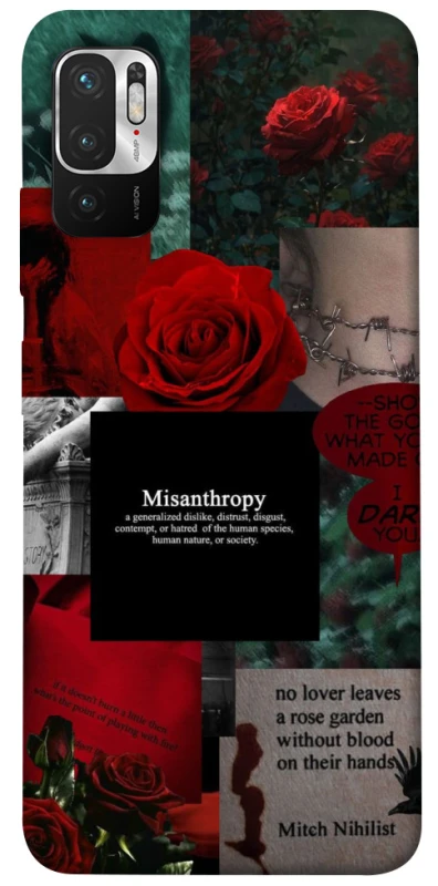 Чехол на Xiaomi Redmi Note 10 5G Misanthropy фото 1 из 1