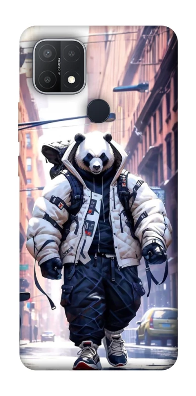 Чохол на Oppo A15s / A15 Панда кур'єр фото 1 з 1