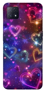 Чохол на Oppo A72 5G / A73 5G Drawn hearts фото 1 з 1