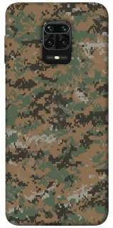 Чохол на Xiaomi Redmi Note 9s / Note 9 Pro / Note 9 Pro Max Camouflage v32 фото 1 з 1