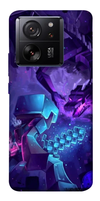 Чохол на Xiaomi 13T Minecraft dragon фото 1 з 1