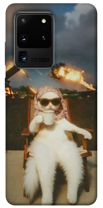 Чохол на Samsung Galaxy S20 Ultra Exploding Kittens ver.1 фото 1 з 1