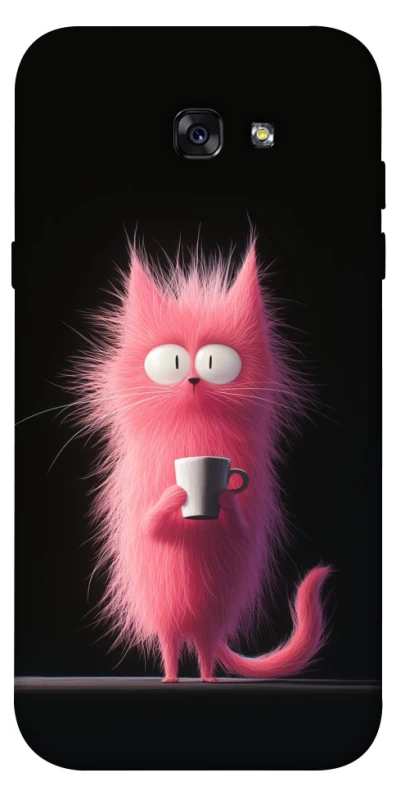 Чехол на Samsung A720 Galaxy A7 (2017) Розовый котёнок фото 1 из 1