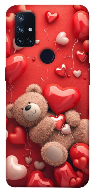Чохол на OnePlus Nord N10 5G bear in hearts фото 1 з 1