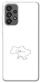 Чохол на Samsung Galaxy A73 5G Ukraine map фото 1 з 1