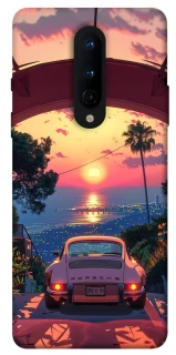 Чохол на OnePlus 8 Porsche at sunset фото 1 з 1