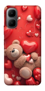 Чохол на Infinix Smart 10 bear in hearts фото 1 з 1