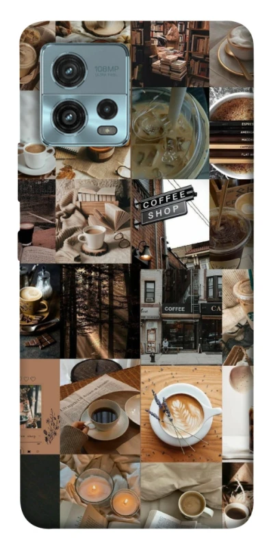 Чохол на Motorola Moto G72 Coffee collage ver.3 фото 1 з 1