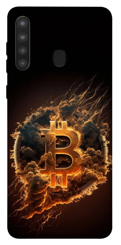 Чехол на Samsung Galaxy A21 Smoky Bitcoin фото 1 из 1
