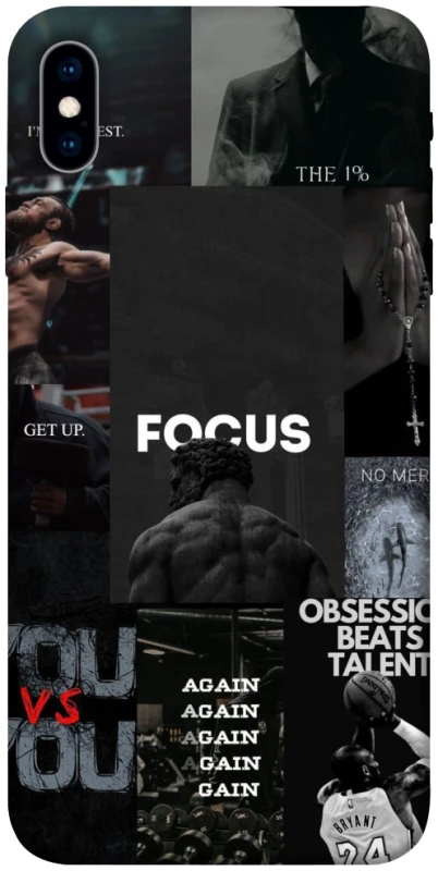 Чохол на Apple iPhone X (5.8") Focus collage фото 1 з 1